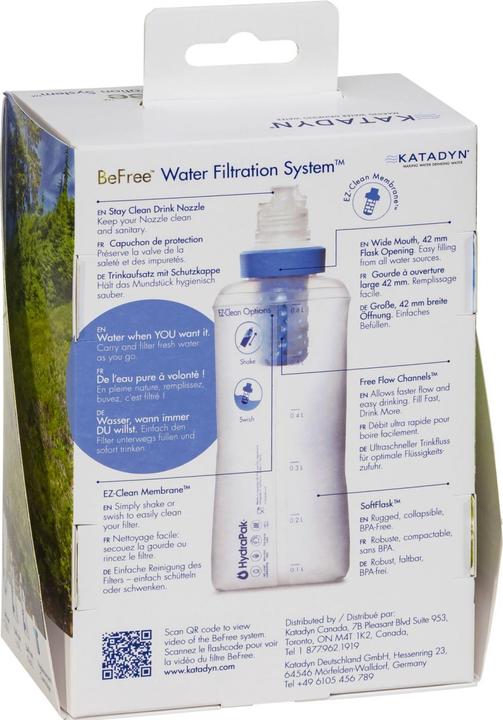 Actual product image Katadyn BeFree (0.60 l)
