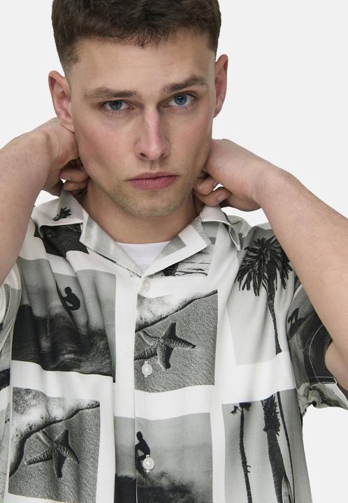 Produktbild Only & Sons Normal geschnitten Hemdkragen Hemd Hemd (XL)