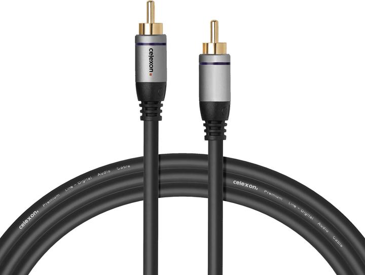 Image du produit Celexon Câble audio numérique RCA 1,0m - Professional Line (1 m, RCA)