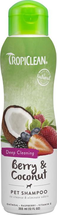 Produktbild Tropiclean BERRY & COCONUT SHAMPOO - 355ML (719.2100) (Hund, Katze, 355 ml)