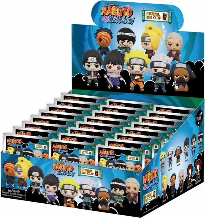Monogram Int. Naruto Shippuden PVC-Taschenanhänger Series 3 Display (24)
