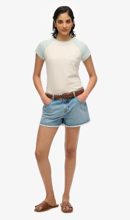 Image du produit Superdry T-shirt en coton bio à manches raglan et à logo Essential (8)