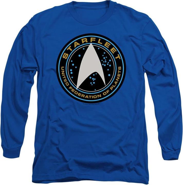 Immagine prodotto Star Trek Beyond Starfleet Maglietta Tasca a Toppa Adulto Unisex (S)