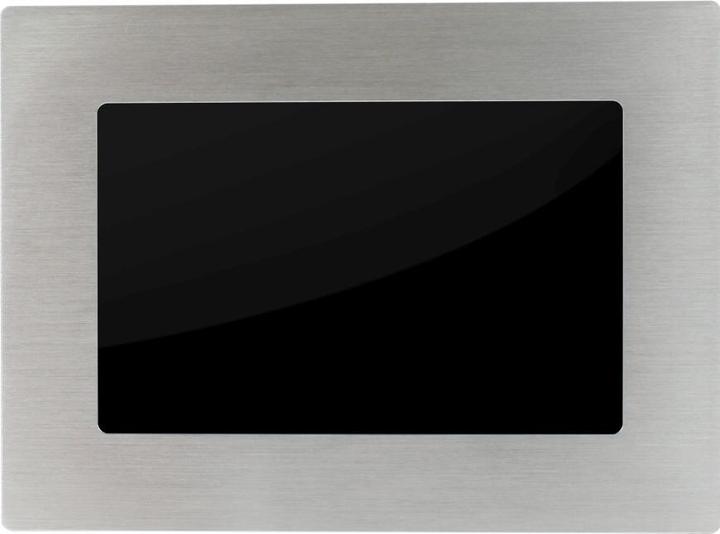 Produktbild Allnet touch display tablet 10 zoll zbh blende für einbaurahmen silber breit (10", Silber)