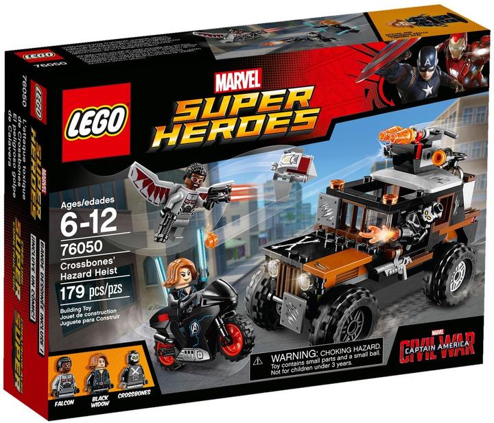 Immagine prodotto LEGO Marvel Super Heroes L'audace rapina di Crossbones (76050, LEGO Marvel)