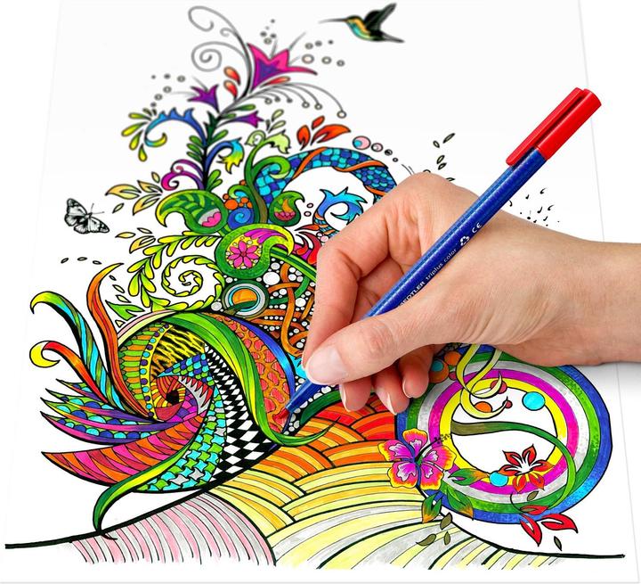 Image du produit Staedtler Fasermaler triplus color rPP 20St (Multicolore, 20 x)