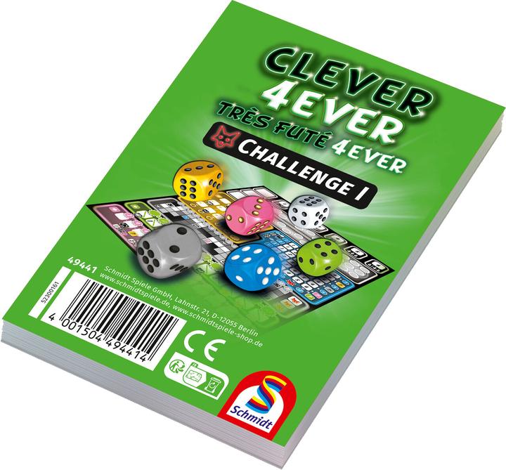 Schmidt Spiele Clever 4ever Challenge Block (Deutsch)