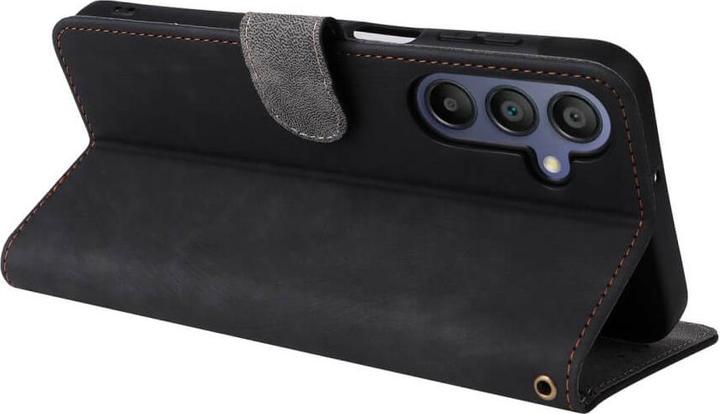 Actual product image Cover-Discount Galaxy A26 5G - Ledertasche mit RFID Blocker (Samsung Galaxy A26)