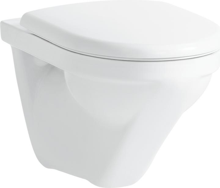 Laufen MODERNA R wall-hung WC, washdown, with flush rim, white