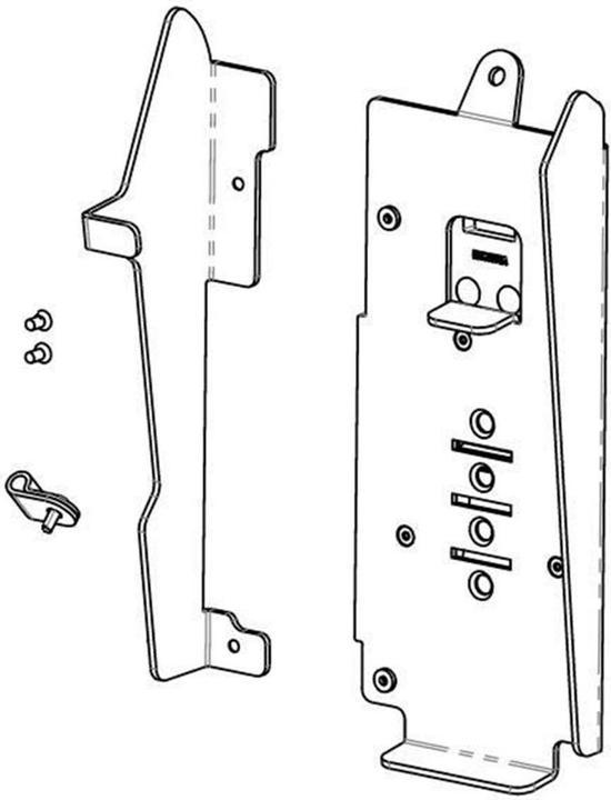 Produktbild Havis Metal FlexiPole Backplate for