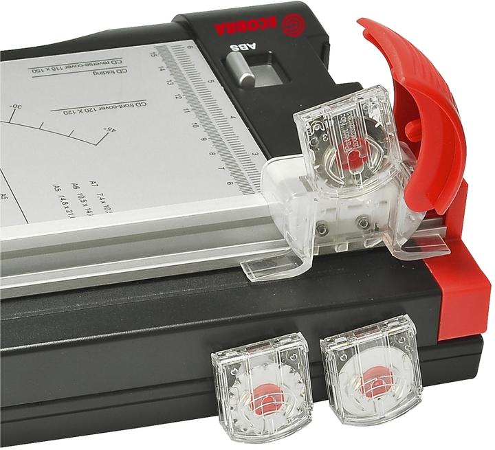 Produktbild Ecobra Sicherheits-Rollenschneidemaschine DIN A4 + Laminiergerät 2 in 1 Ausführung: Rollenschneider + Lamin (A4)