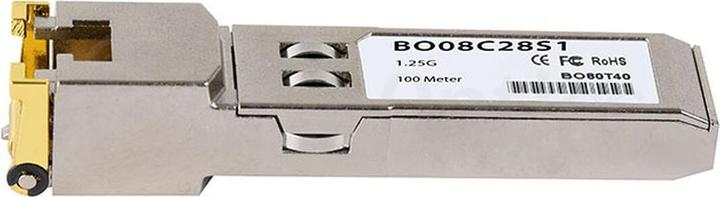 Actual product image CBO Alcatel-Lucent iSFP-GIG-T Compatible BlueOptics SFP BO08C28S1