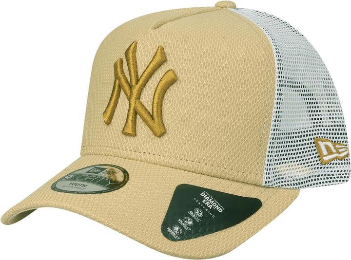 New Era Kinder Cap - DIAMOND TRUCKER NY Yankees gold - Child (52, 53, 54)