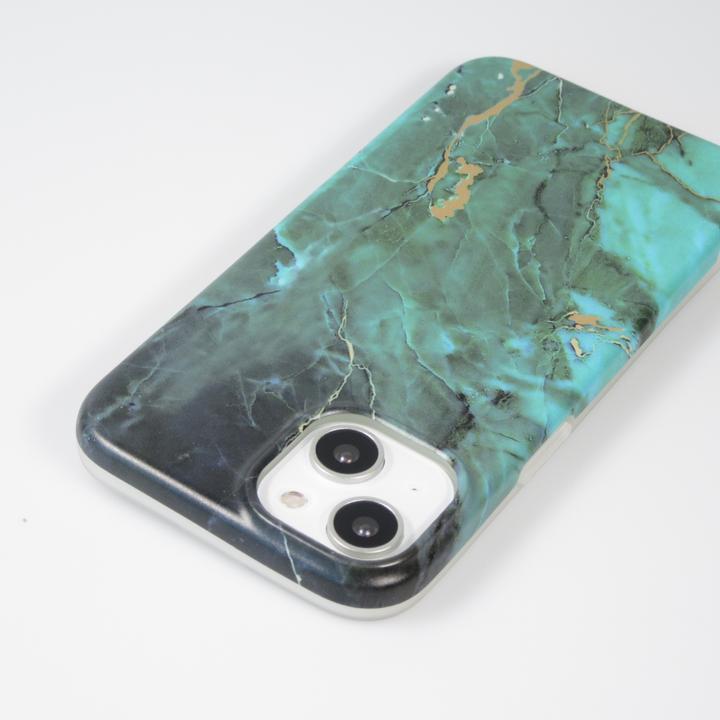 Image du produit PhoneLook Coque Silicone rigide mat avec effet marbre imprimé (Apple iPhone 14 Plus)