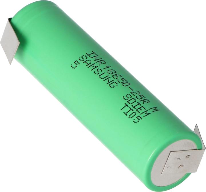 Produktbild Samsung Akku INR18650 25R ungeschützt mit Lötfahne Z (1 Stk., 18650, 2500 mAh)