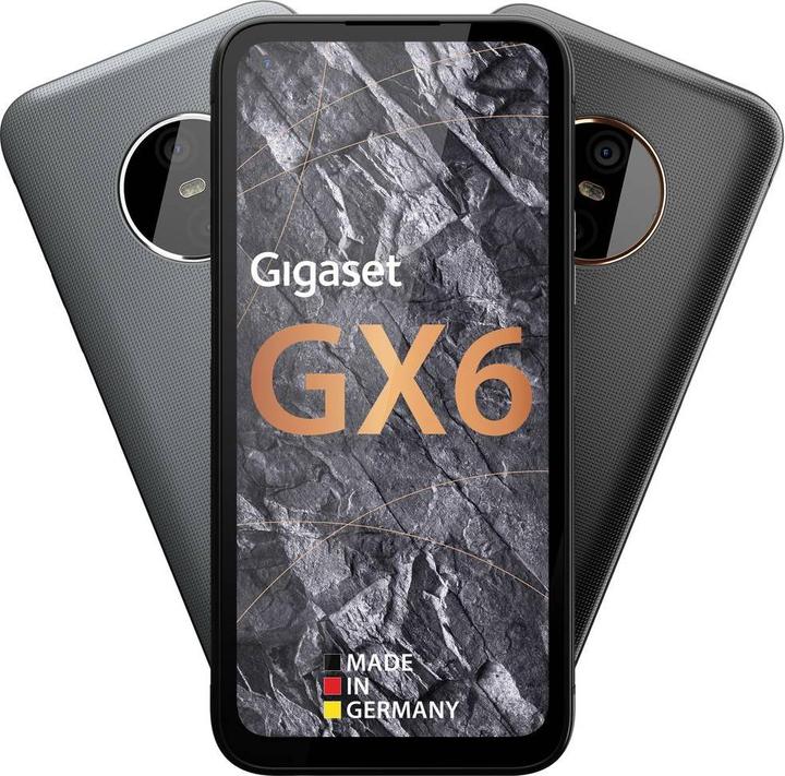 Produktbild Gigaset GX6 Outdoor (128 GB, Titanium Black, 6.60", Dual SIM, 50 Mpx, 5G)