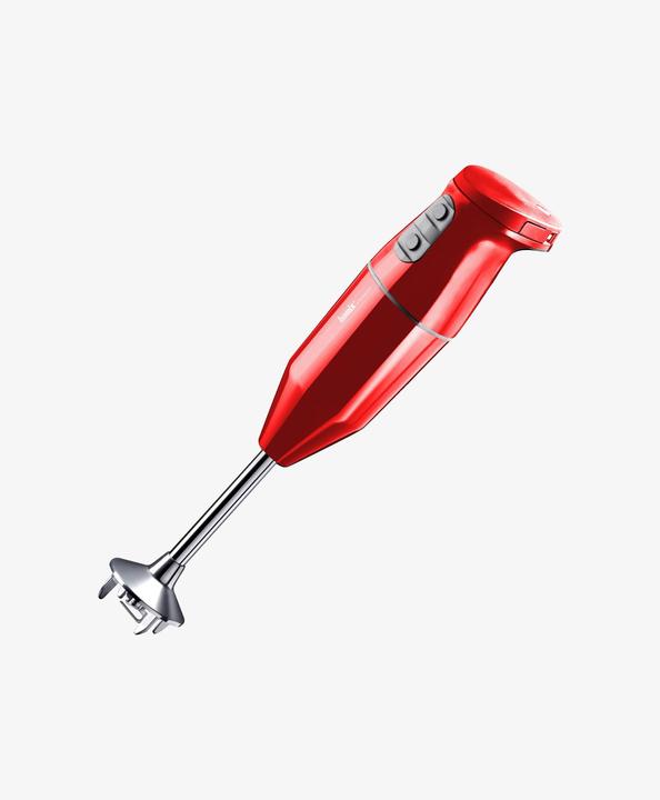 Actual product image Bamix Cordless Plus draadloze staafmixer 34 cm rood