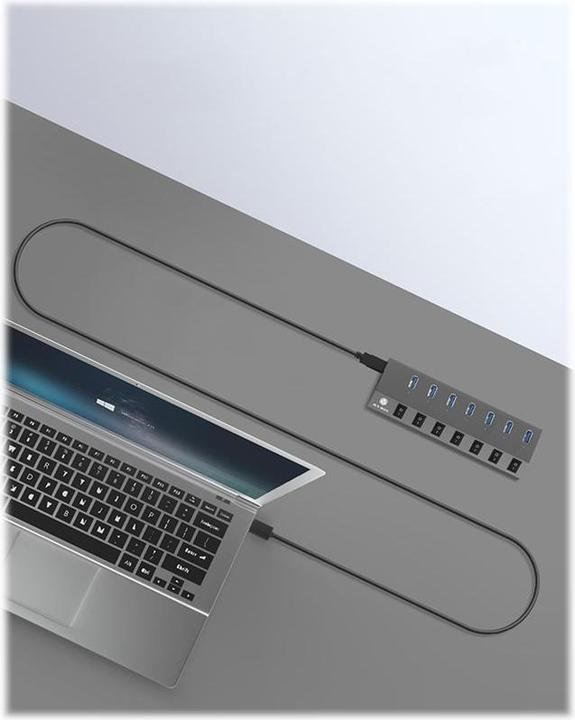 Image du produit Icy Box IB-HUB1701-C3 (USB-C, 7 Ports)