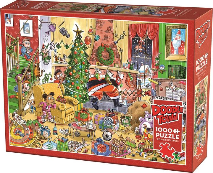 Produktbild Cobble Hill Verrückte Weihnachten 1000 Teile (1000 Teile)