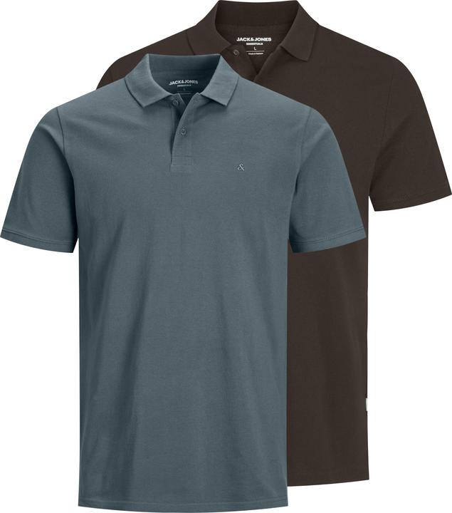 Actual product image Jack & Jones Jjebasic Polo Ss Noos 2pk Mp (XL)