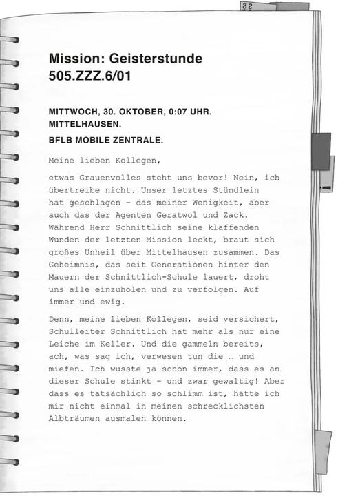 Produktbild Die unlangweiligste Schule der Welt 6: Geisterstunde (Sabrina J. Kirschner, Monika Parciak, Deutsch)