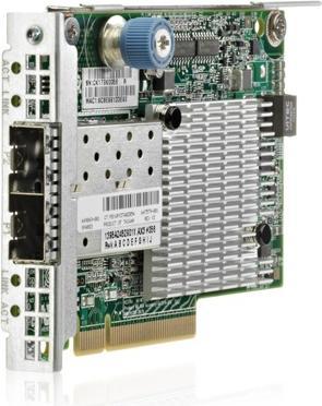 Actual product image HP Ethernet 10GBE 2PT 530FLR-SFP (PCIe 2.0)