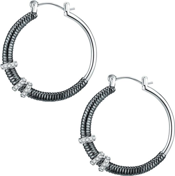 Image du produit Lulu & Jane Alliage métallique orné de cristaux Swarovski® argent/noir - 33370 (Alliage métallique)