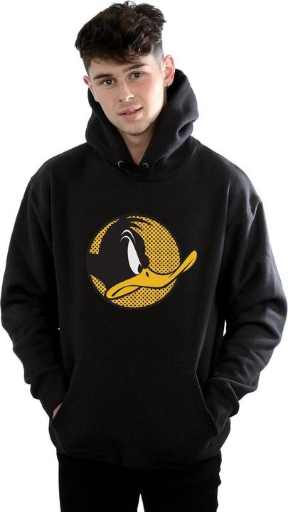 Immagine prodotto Looney Tunes Daffy Duck Dotted Profile Felpa con Cappuccio Uomo (3XL)