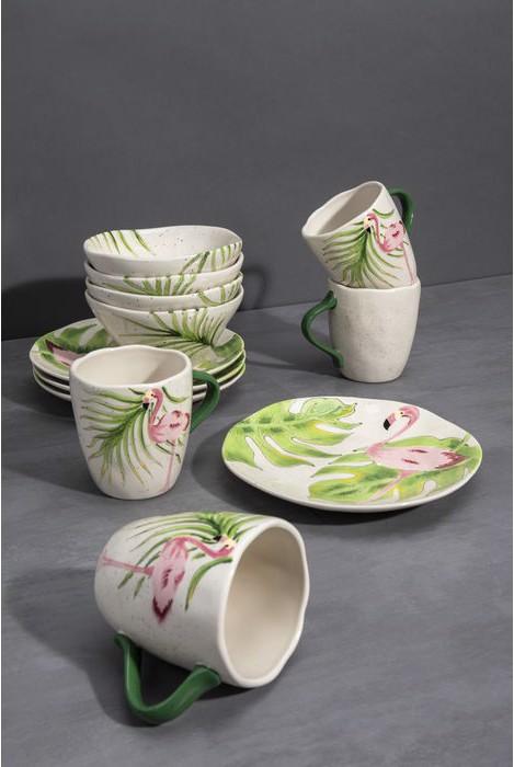 Immagine prodotto Kare Design Set colazione fenicottero (12/Set)