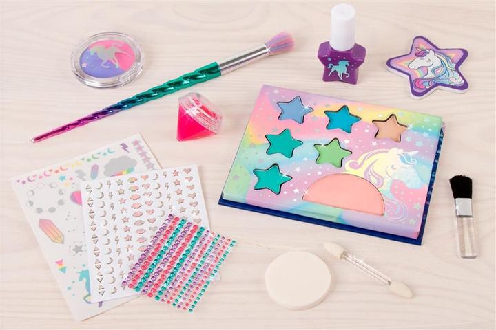 Actual product image Make it Real Beauty set unicorn