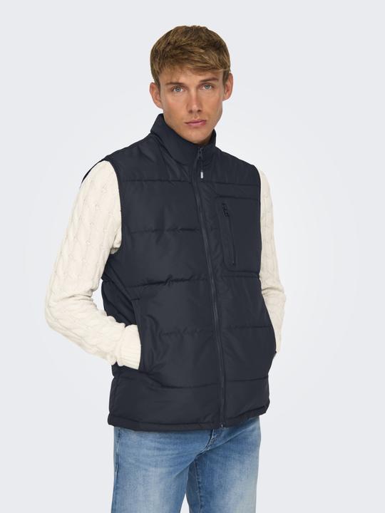 Actual product image Only & Sons Onsjake Quilted Vest Otw (S)