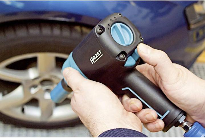 Produktbild HAZET Schlagschrauber 9012EL-SPC ∙ Lösemoment maximal: 1700 Nm ∙ Vierkant 12,5 mm (1/2 Zoll) ∙ Hoch… (Druckluft)