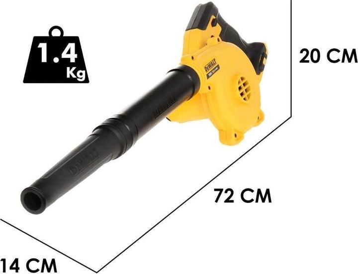 Image du produit DeWalt Souffleur de batterie (Fonctionnement sur batterie, Aspirateurs à feuilles)