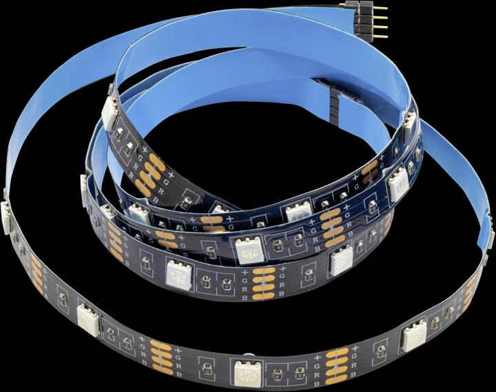 Image du produit Xlayer Echo Bande LED 3m multicolore dimmable (Multicolore, 50 cm, Intérieur)