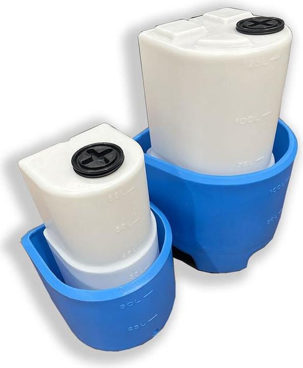 Produktbild Aquastore Dosierbehälter mit flachem Rücken 60L, B 460mm, H 710mm