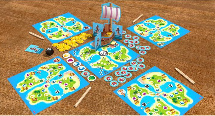 Actual product image Haba Treasure map Ahoy! (English, German)