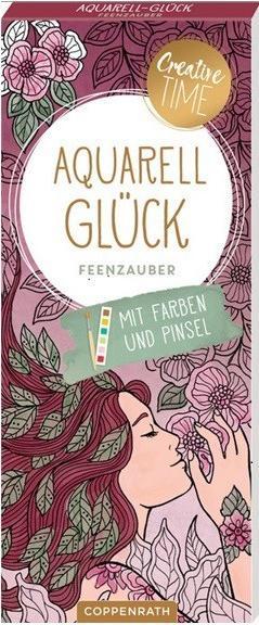 Immagine prodotto Libro da colorare Acquerello Felicità
