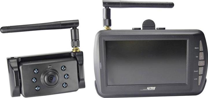 Produktbild ProUser RückfahrKamerasystem kabellos 43LCD Nachtsichtkamera
