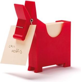 Actual product image Monkey Business Memo Donkey Morris, red