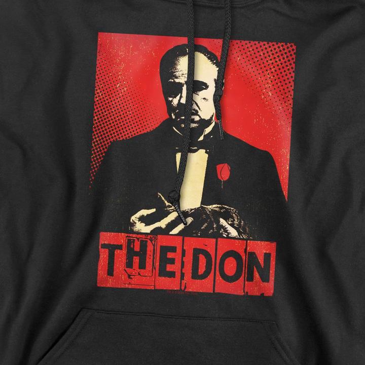 Immagine prodotto The Godfather Felpa con Cappuccio Don Vito Corleone Pop Art Uomo (L)