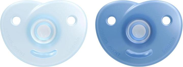 Actual product image Philips Avent Curved Soothie (2 x, up to 6 M.)