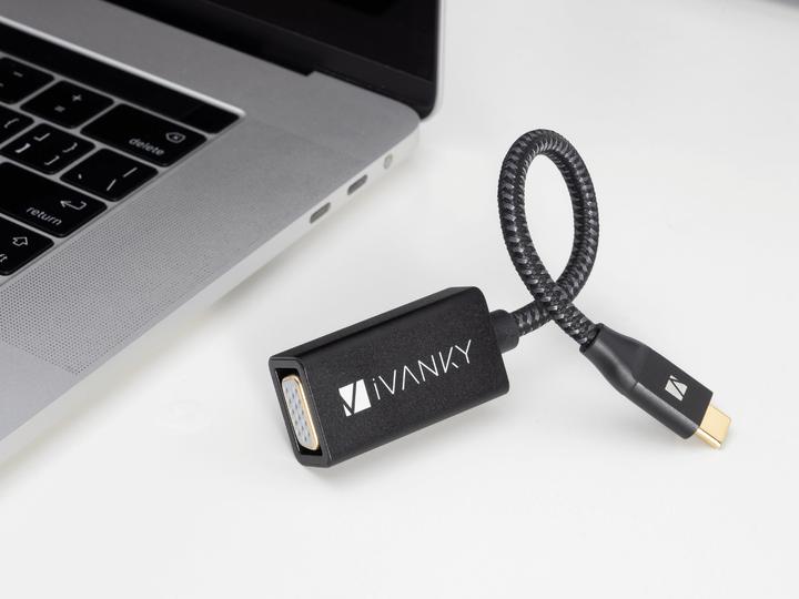 Image du produit Ivanky Adaptateur USB-C - VGA (0.20 m, VGA, USB Type C)