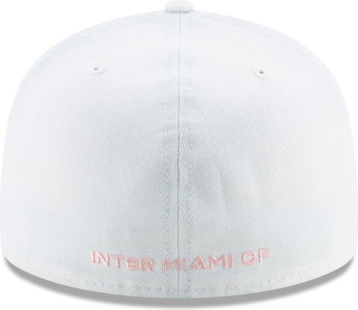 Actual product image New Era 59Fifty Fitted Cap - MLS Inter Miami blanc (7 3/8)
