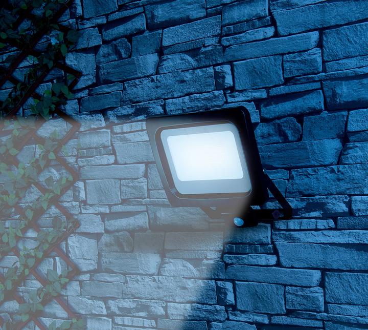 Image du produit Luminea Lot de 2 mini-projecteurs à LED, blanc lumière du jour (4000 lm, IP65)