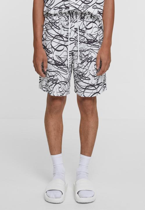 Actual product image Urban Classics Viscose AOP Resort Shorts - 17034 (M, L)