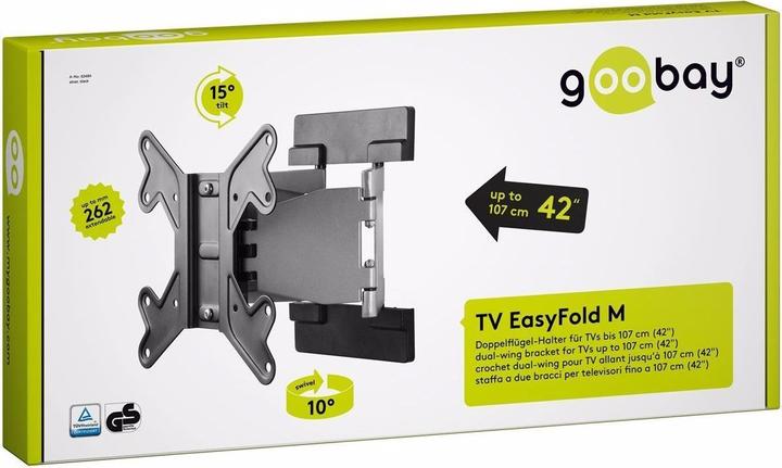 Image du produit Goobay EasyFold M (Mur, 42", 30 kg)