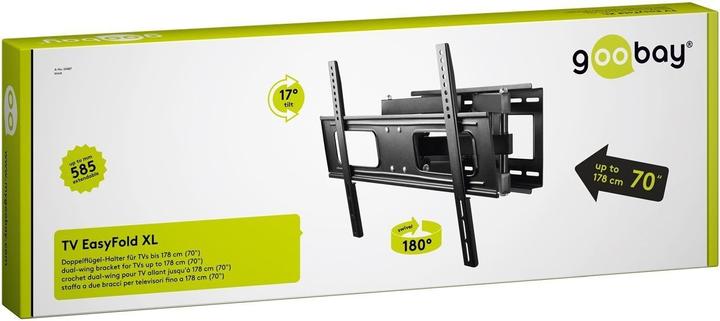 Produktbild Goobay EasyFold XL (Wand, 70", 40 kg)
