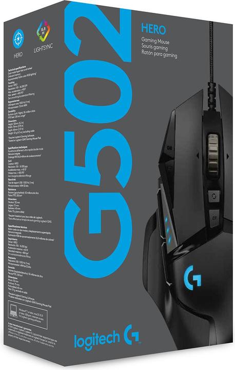 Actual product image Logitech G G502 Hero (Cable)