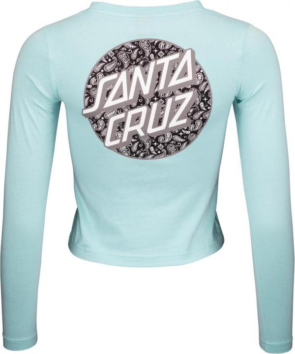 Actual product image Santa Cruz Screaming Paisley Dot Longsleeve (M)