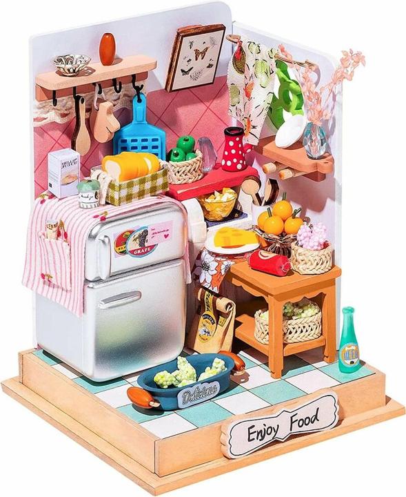 Actual product image Robotime Rolife DYI House: a slice of life - Kitchen